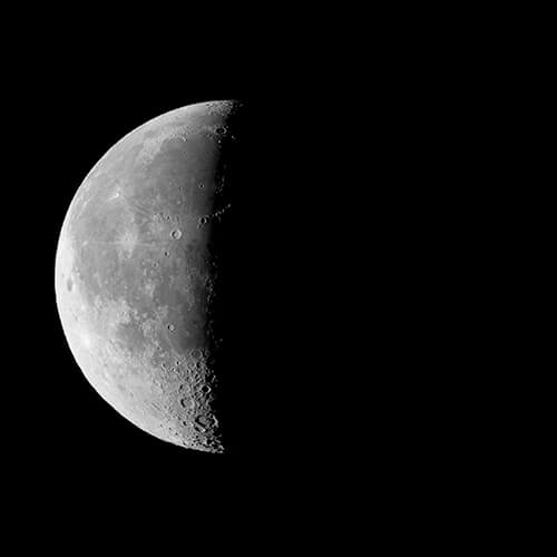 Third Quarter Moon
